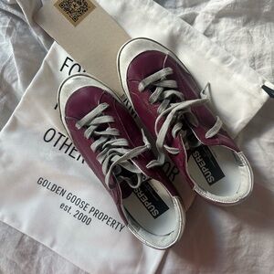 Golden Goose Women's Purple Sneakers